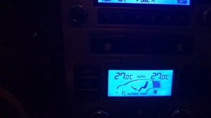 Работа климат контроля Хундай Санта ФЕ 2 (ФЛ)