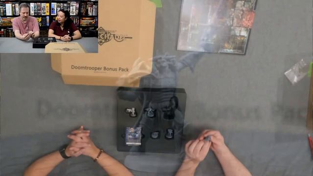 Mutant Chronicles Siege of the Citadel Kickstarter Stretch Goals Unboxing смотреть онлайн