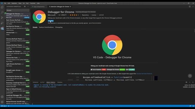 How to debug angular poject in Visual Code| Debugger in visual studio code смотреть онлайн