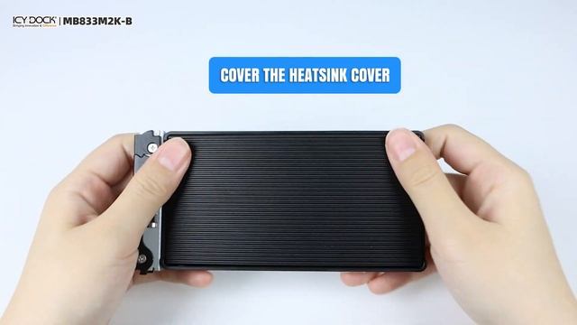 ICY DOCK M.2 NVMe SSD PCIe 4.0 Mobile Rack Enclosure for External 3.5" Bay | ToughArmor MB833M2K-B смотреть онлайн