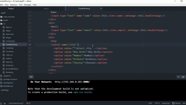 React Js Tutorial in Hindi #12 Working with Form смотреть онлайн