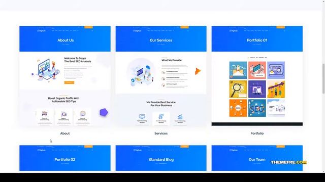 Siniko - Marketing Agency WordPress Theme marketing wordpress seo wordpress Amatsuka смотреть онлайн