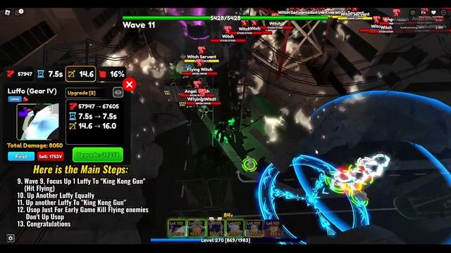 (Luffy + Usop) Solo WITCH PORTAL (Tier 6 Short Range) *No OP Trait* Anime Adventures Roblox ?? смотреть онлайн