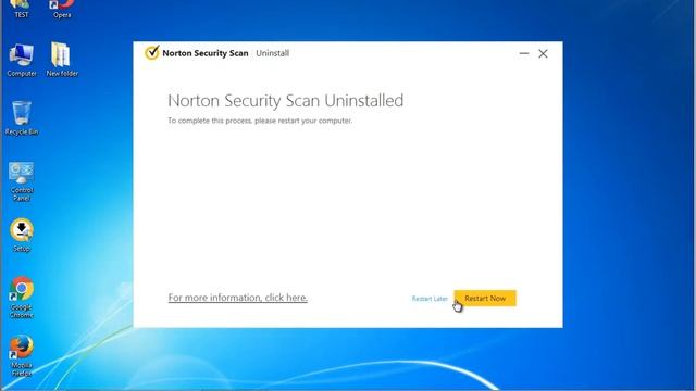 Uninstall Norton Security Scan on Windows 7 смотреть онлайн