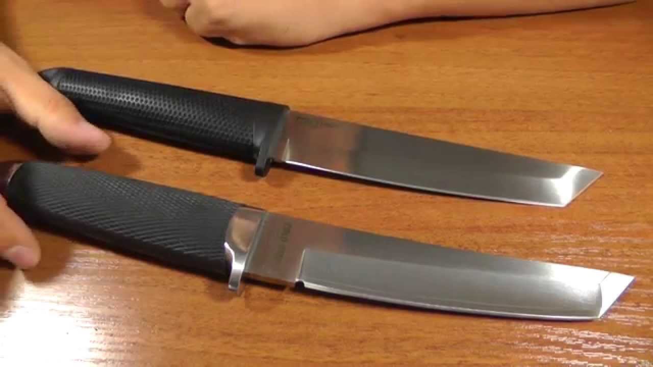 Cold Steel Master Tanto и Tanto Lite. Десятикратная разница в цене на практике.