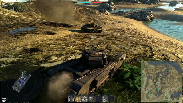 War Thunder: British ground forces Tier III- review and analysis смотреть онлайн
