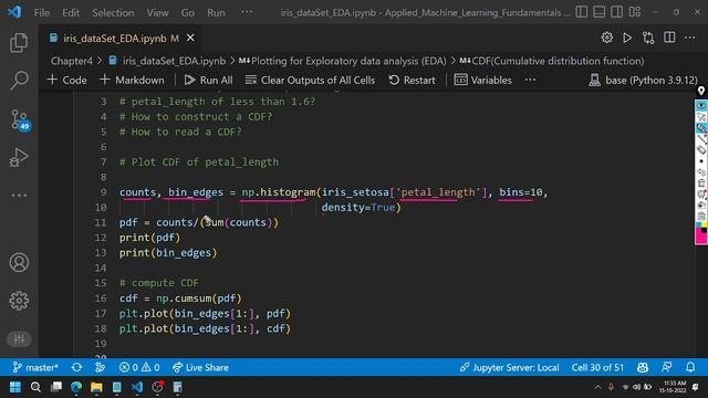 CDF (Cumulative distribution function) | Exploratory Data Analysis смотреть онлайн