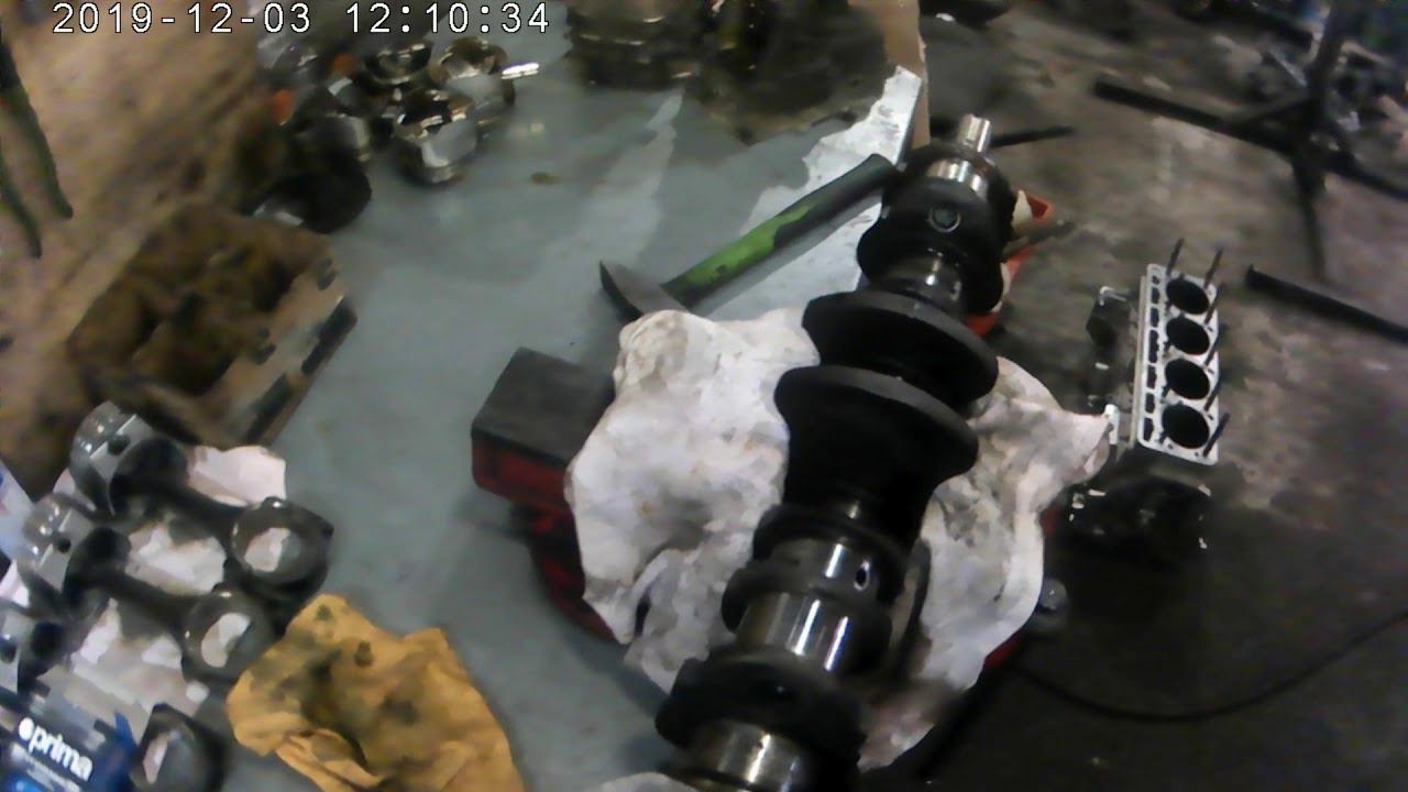 Чистим коленвал УМЗ 4216