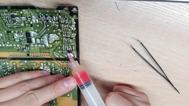 Ремонт подсветки телевизора LG 32BL552U часть 1. уменьшение токов подсветки. смотреть онлайн