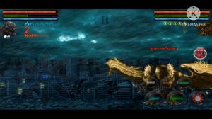 Monsterverse Godzilla Vs Monsterverse Ghidorah (Godzilla: Omniverse)