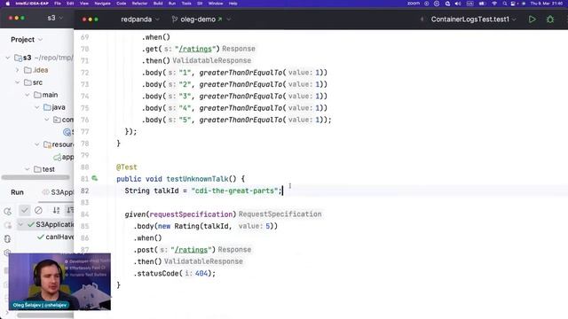 The Golden Path to SpringOne: Mastering Testcontainers for Better Integration Tests w/ Oleg Šelajev смотреть онлайн
