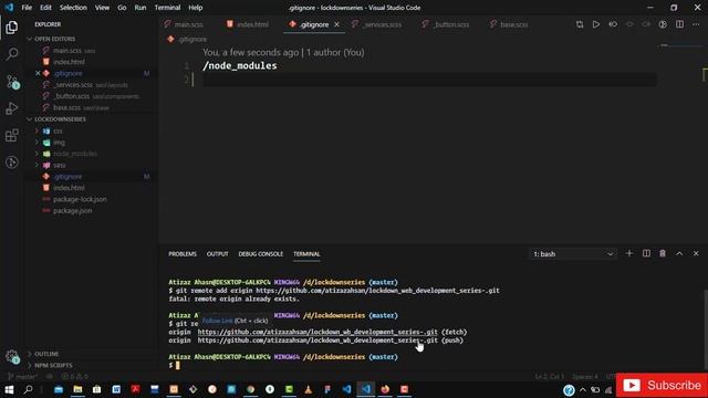 30 days lockdown web development series: Git and Github смотреть онлайн