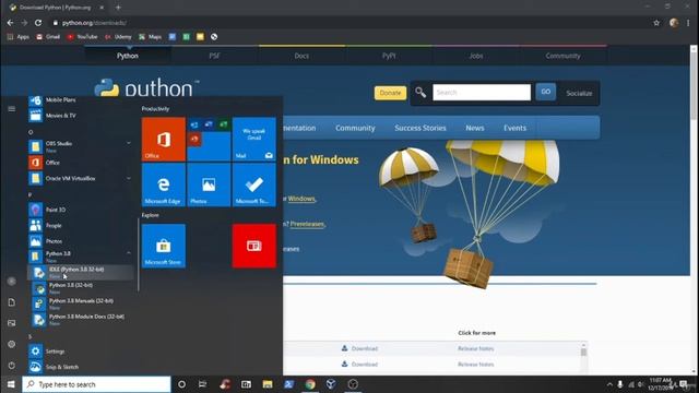3 Python 3 Windows Install | Introduction смотреть онлайн