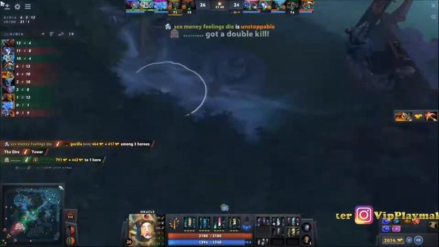VIP CHEATS ZEUS VS ORACLE DOTA 2 смотреть онлайн