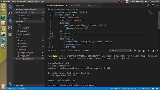 Webpack Tutorial #6 CSS and style Loader смотреть онлайн