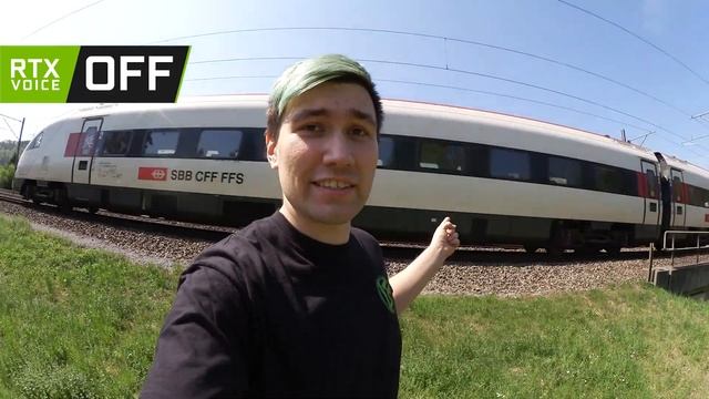 Nvidia RTX Voice vs Train noise | RTX Voice Demo Footage смотреть онлайн