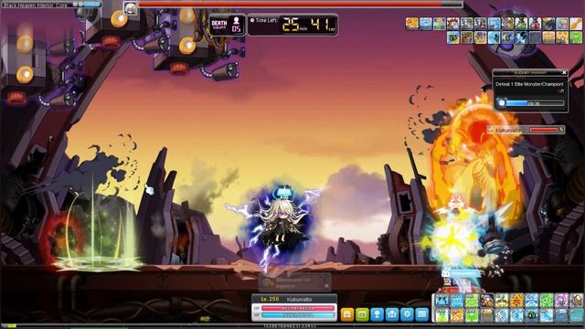 [MapleSea Aquila] Bowmaster - Normal Lotus [Post-Destiny] смотреть онлайн
