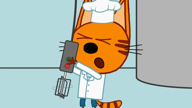 Три кота| Серия №74 | Сахалыы мультик | Дубляж