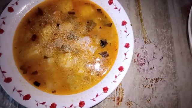 Суп с овощами и кукурузной мукой смотреть онлайн