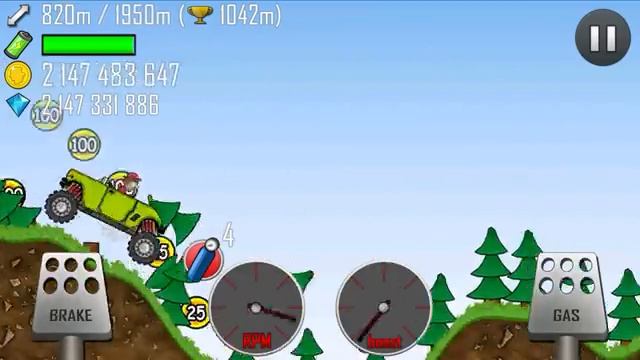 Hill Climb Racing - Big Finger vs Garage Big Monster | 2K GamePlay смотреть онлайн