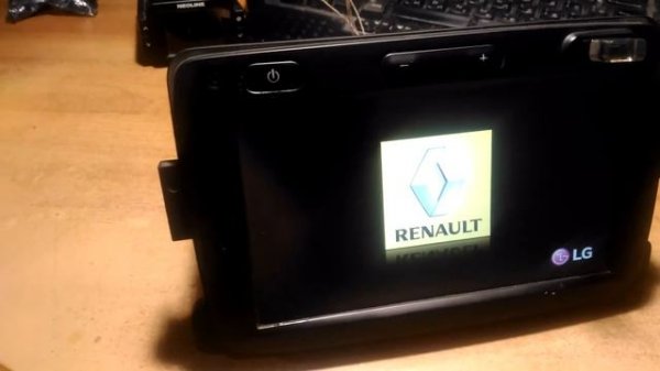 RENAULT LAN5200WR2, 1я попытка Восстановление Medianav
