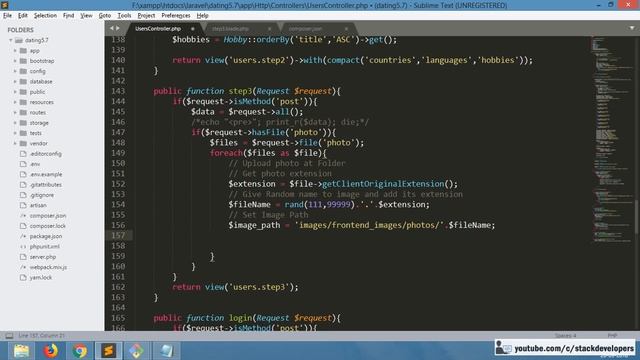 #21 Make Dating/Social Networking in Laravel 5.7 | Upload User Photos | Install Intervention Packag смотреть онлайн