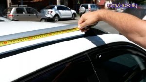 Рейлинги для кроссовера Рено Каптюр, никаких сверлений. Эксклюзивная разработка от  ULTRA-BOX !