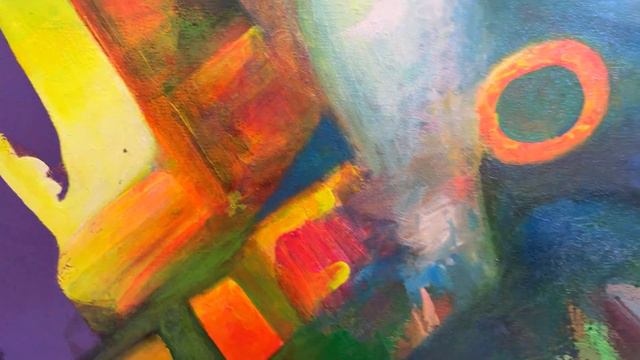 George Abramidze, contemporary Georgia artist - This is how our love by the sea began. Oil on canva смотреть онлайн