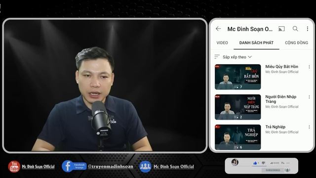 Truyện ma : Hài Cốt Đội Lốt Người - Chuyện Ma Mới Rất Hay - Bữa Tiệc Người Tập 7 I MC Đình Soạn смотреть онлайн