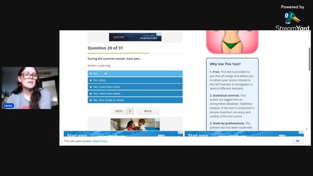 HOT GIRL SUMMER TEST - IDRLABS.COM - PERSONALITY TESTS смотреть онлайн