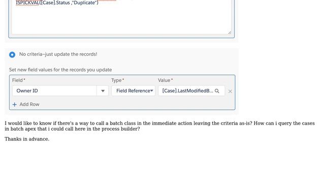 Salesforce: How to avoid Apex CPU time limit exceeded error with Process Builder? смотреть онлайн