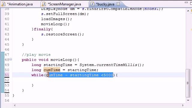 Run and Movie Loop Methods in java programming смотреть онлайн