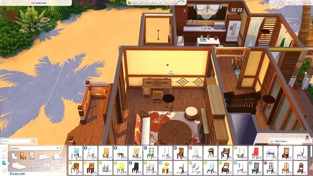 SMALL SULANI FAMILY HOME ? | The Sims 4: Island Living | Speed Build смотреть онлайн