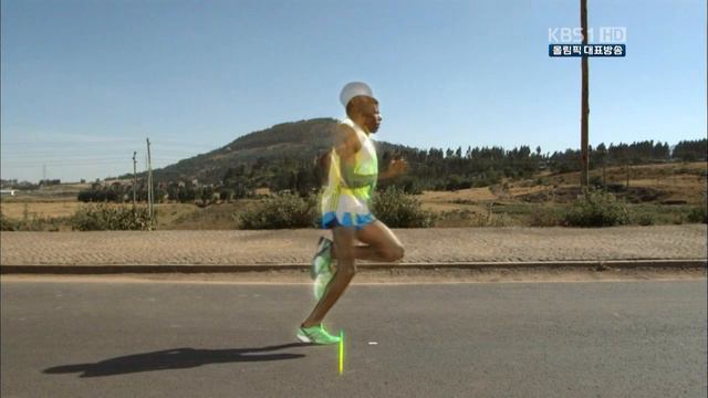 Haile Gebrselassie slowmotion смотреть онлайн