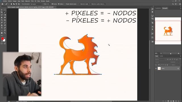 VECTORIZAR EN PHOTOSHOP ✒️ Rápido y Automáticamente | Pasar de imagen a vector смотреть онлайн