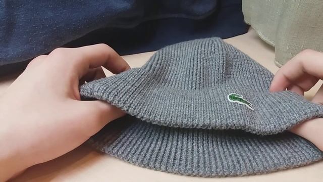 Обзор на шапку Lacoste