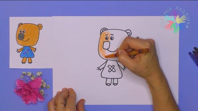 Рисуем Мишку. Ми-ми-мишки. Иннокентий, Кеша. смотреть онлайн