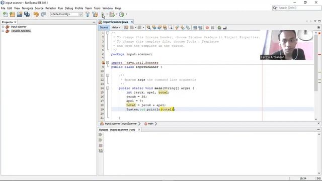 (NETBEANS) OPRATOR ARITMATIKA JAVA смотреть онлайн