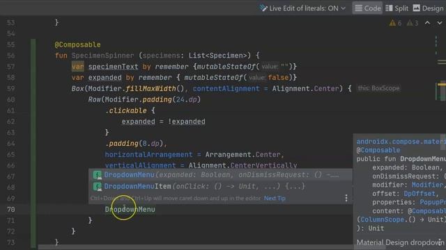Create Spinner/Drop Down in Jetpack Compose смотреть онлайн