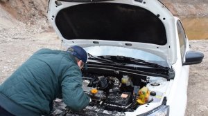 БЕЗОПАСНАЯ И БЫСТРАЯ МОЙКА ДВИГАТЕЛЯ LADA GRANTA FL С ПОДРУЧНЫМИ СРЕДСТВАМИ! ДОМАШНИЕ УСЛОВИЯ!