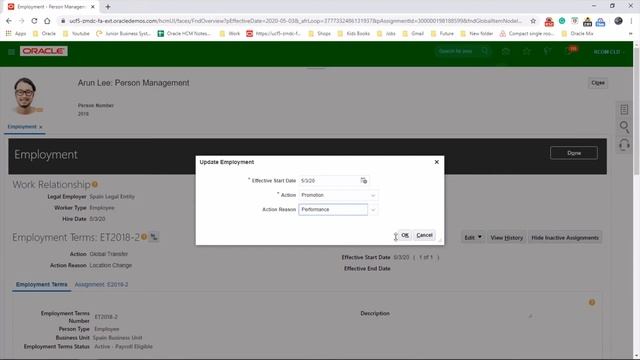 30. How to Promote an Employee in Oracle HCM Cloud смотреть онлайн
