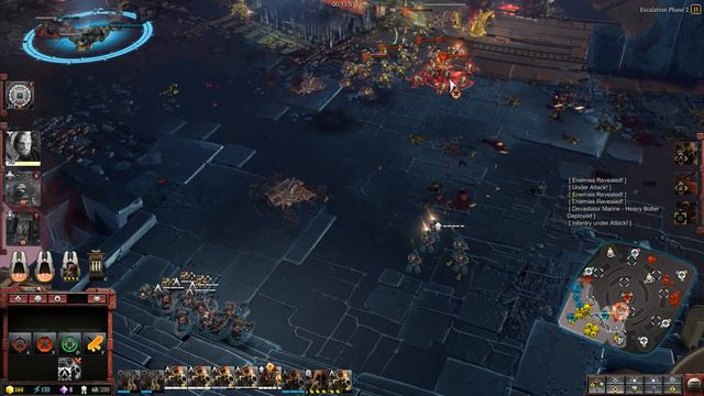 Epic Warhammer 40K Battle | Raven Guard vs Deadly Orks | Massive 3v3 | Dawn of War 3 смотреть онлайн