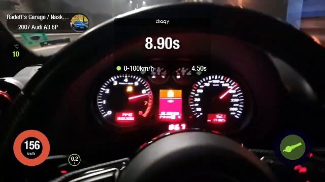 A3 2.0 TFSI Quattro DSG DQ500 powered by Radeff's Garage смотреть онлайн