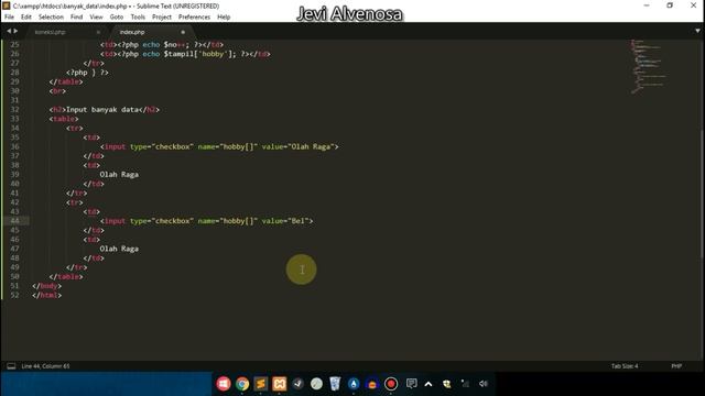Tutorial membuat Input banyak data sekaligus ke database dengan PHP смотреть онлайн