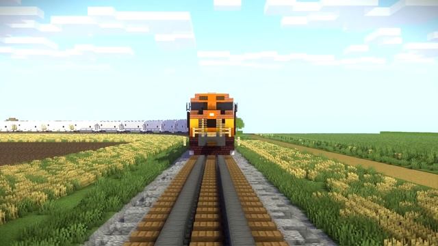 Minecraft Kismet Train Collision Animation смотреть онлайн