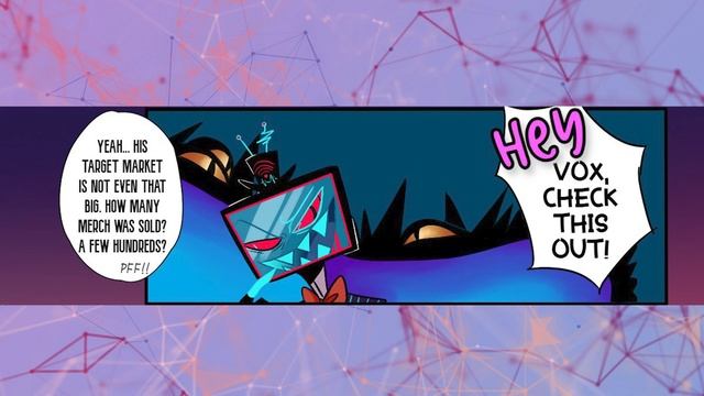 RIVAL MERCHANDISE - FT. VOX + VALENTINO (Hazbin Hotel Comic Dub) смотреть онлайн