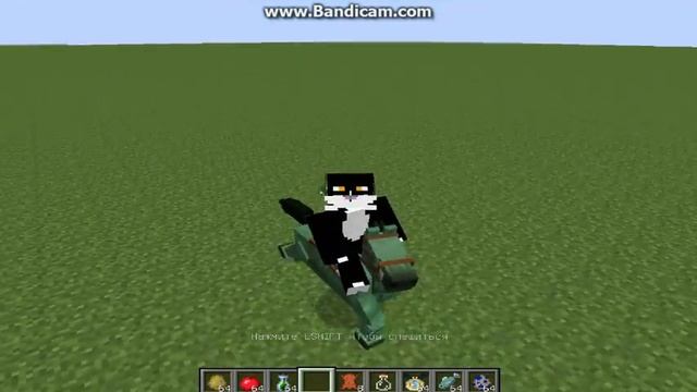 как сделать лошадь зомби и приручить большую кошку! смотреть онлайн