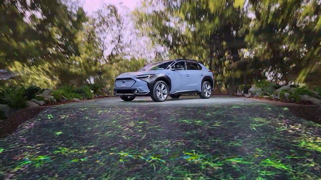 Subaru Solterra impressive display @ L.A. Auto Show 2021 смотреть онлайн