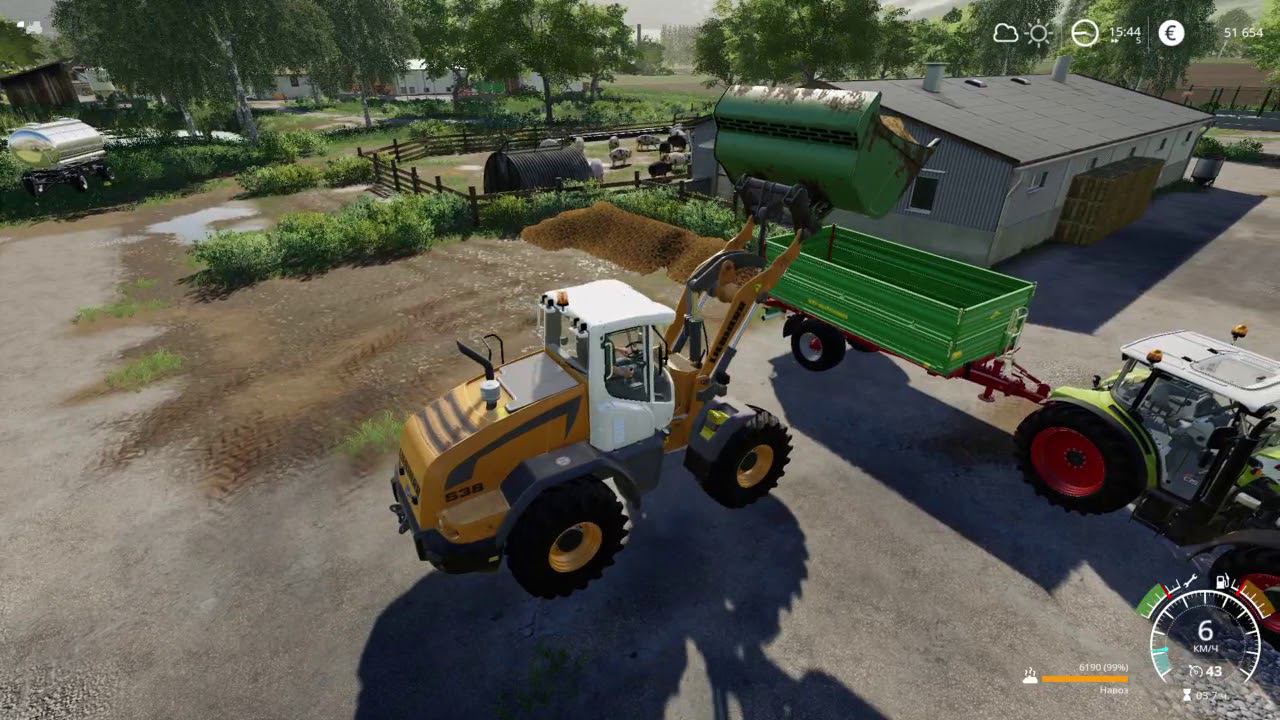 (PS4 Pro) FS19 Oberkrebach #16 Project Bio смотреть онлайн