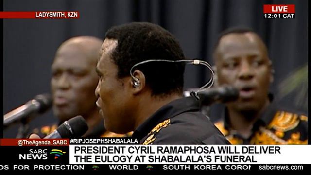 Ladysmith Black Mambazo Bid Farewell To The Late Joseph Shabalala